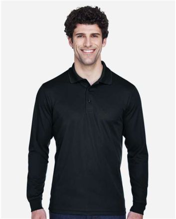 CORE365 Men's Tall Pinnacle Performance Long Sleeve Piqué Polo 88192T