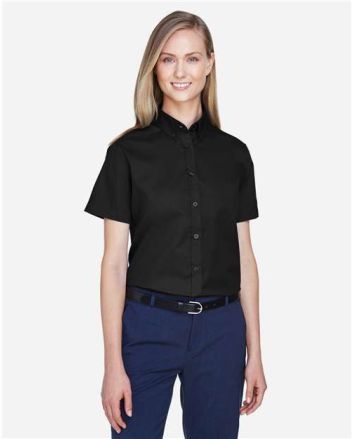 CORE365 Women's Optimum Short Sleeve Twill Shirt 78194