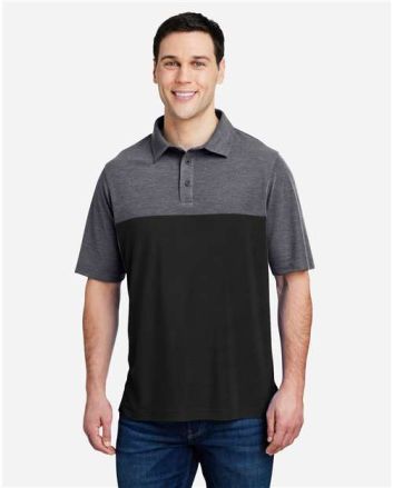 CORE365 Men's Fusion ChromaSoft™ Colorblock Polo CE112C