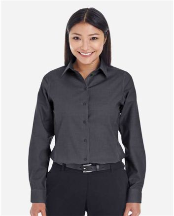 Devon & Jones Women's Crown Collection® Royal Dobby Woven Dress Shirt DG532W