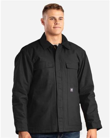 Berne Apparel Men's Tall Heritage Cotton Duck Chore Jacket CH416T