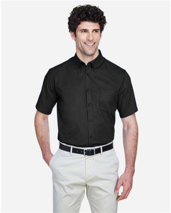 CORE365 Men's Tall Optimum Short Sleeve Twill Dress Shirt 88194T