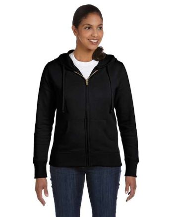 econscious Women's Full-Zip Hooded Sweatshirt EC4501