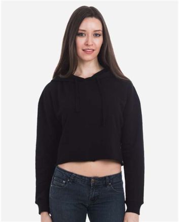 Lane Seven Women's Cropped Hoodie Sweatshirt LS12000