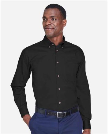 Harriton Men's Easy Blend™ Twill Shirt M500