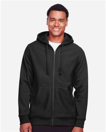 Team 365 Unisex Zone HydroSport™ Heavyweight Full-Zip Hooded Sweatshirt TT95