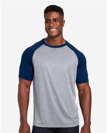 Team 365 Unisex Zone Colorblock Raglan T-Shirt TT62