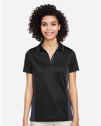 Harriton Women's Flash Snag Protection Plus IL Colorblock Polo M386W