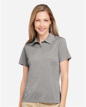 Team 365 Women's Zone Sonic Heather Performance Polo TT51HW