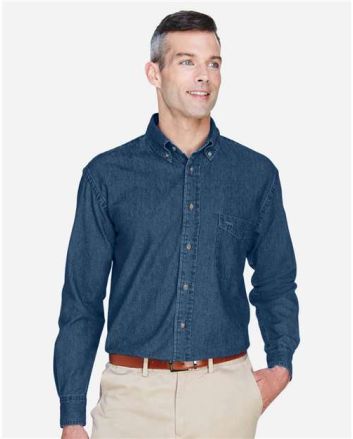 Harriton Men's Denim Shirt M550