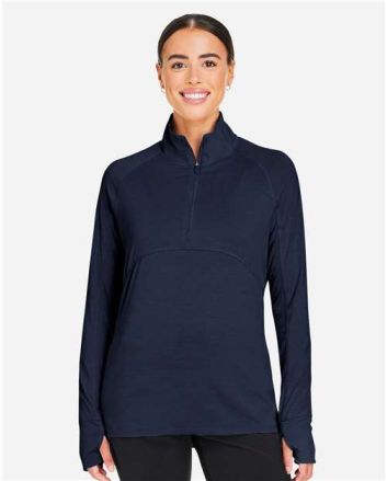Puma Golf Women's Bandon Quarter-Zip Pullover PG400W
