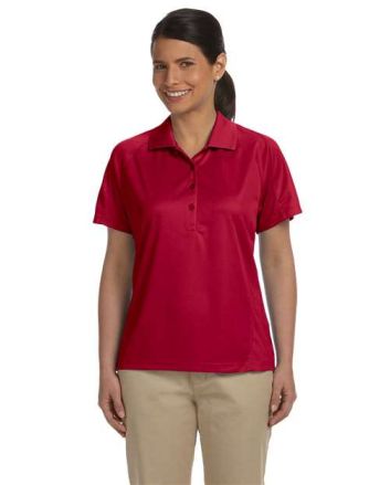 Harriton Women's Polytech Mesh Insert Polo M374W