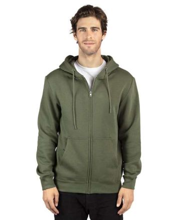 Threadfast Apparel Unisex Fleece Full-Zip Hooded Sweatshirt 320Z