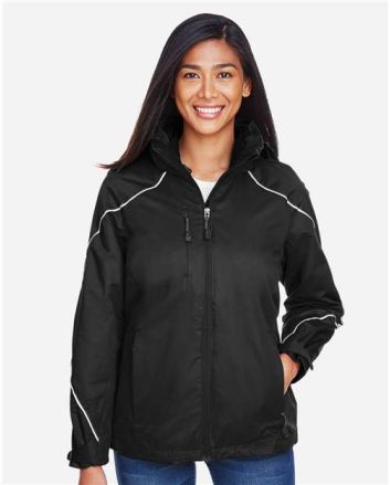 North End Women's Angle 3-in-1 Jacket with Bonded Fleece Liner 78196
