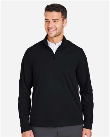 North End Men's Express Tech Performance Pique Quarter-Zip Pullover NE412