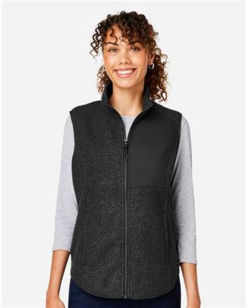 North End Women's Aura Sweater Fleece Vest NE714W
