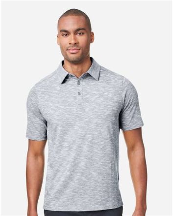 North End Men's Eclipse Jacquard Polo NE115