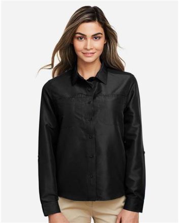 Harriton Women's Key West Performance Staff Shirt M580LW