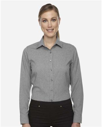 North End Women's Melange Performance Shirt 78802