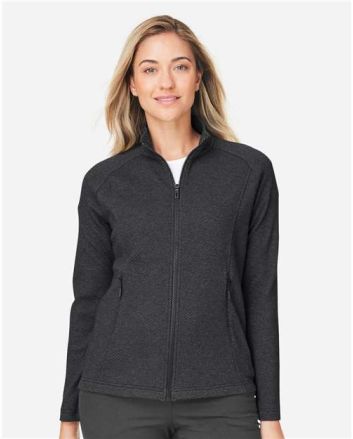 North End Women's Spirit Textured Full-Zip NE727W