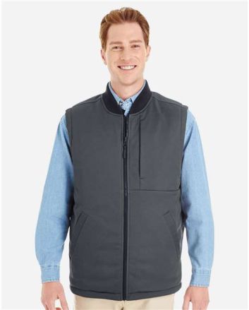 Harriton Unisex Dockside Interactive Reversible Freezer Vest M776