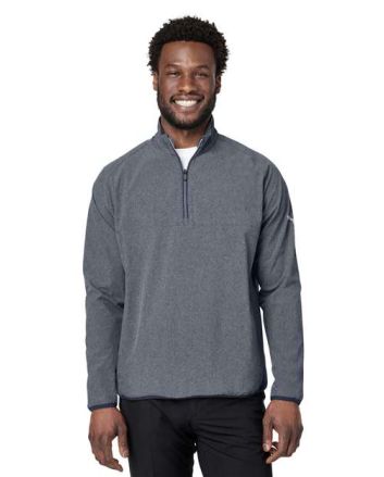 Puma Golf Men's Coastal Woven Quarter-Zip Pullover 538931