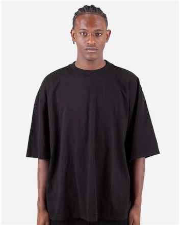 Shaka Wear Unisex Max Heavyweight Garment-Dyed Drop Shoulder Tee SHGDD