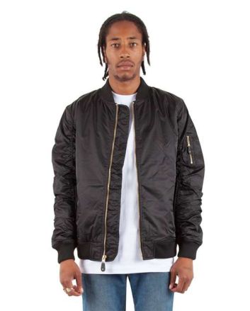 Shaka Wear Unisex Bomber Jacket SHBJ