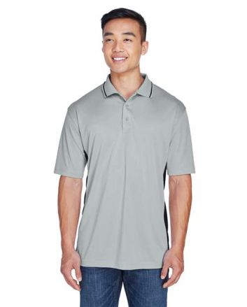 UltraClub Men's Cool & Dry Sport Two-Tone Polo 8406U