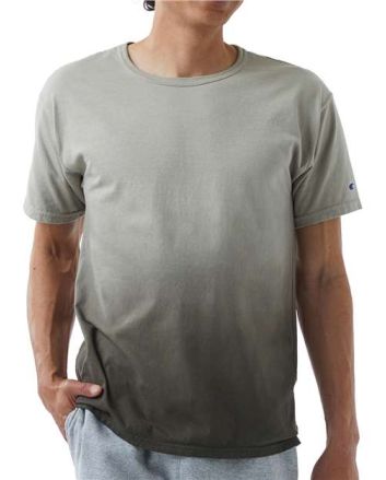 Champion Unisex Classic Jersey Dip Dye T-Shirt CD100D
