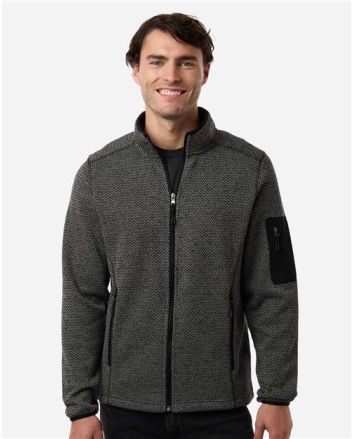 North End Men's Jasper Full-Zip Fleece Jacket NE730