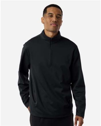 Team 365 Unisex Squad Cadet Quarter-Zip Tech Fleece Pullover TT401