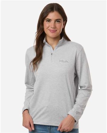 HUK Women's Coldfront+ Quarter-Zip Pullover H6130024