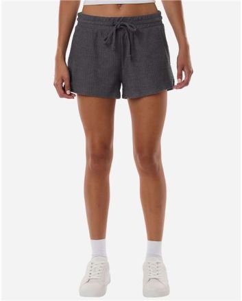 Boxercraft Women's Rib Knit Corded Shorts BW6506