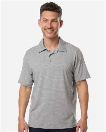 Team 365 Men's Relay Heathered Stripe Polo TT125
