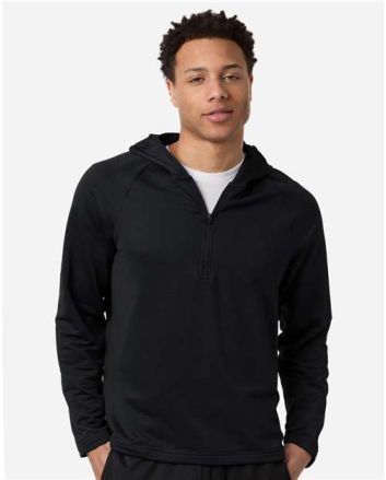 Team 365 Men's Qualify Quarter-Zip Hooded Pullover TT200