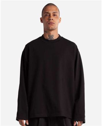 Shaka Wear Unisex Max Heavyweight Oversized Long Sleeve Tee SHMOL