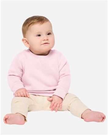 Rabbit Skins Infant Crewneck Sweatshirt 3417