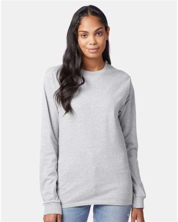 Hanes Unisex Authentic Long Sleeve T-Shirt 5586