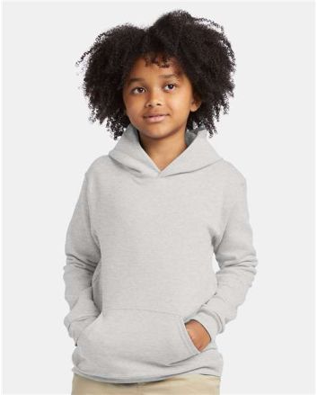 Hanes Youth EcoSmart® Hooded Sweatshirt P473