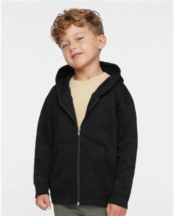 Rabbit Skins Toddler Full-Zip Fleece Hoodie Sweatshirt 3346