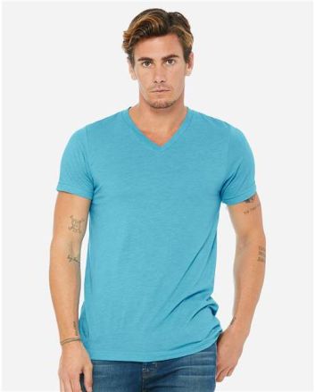 BELLA + CANVAS Unisex Triblend V-Neck Tee 3415C