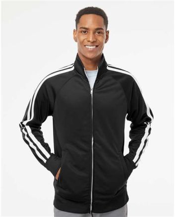 Independent Trading Co. Men's Lightweight Poly-Tech Full-Zip Track Jacket EXP70PTZ