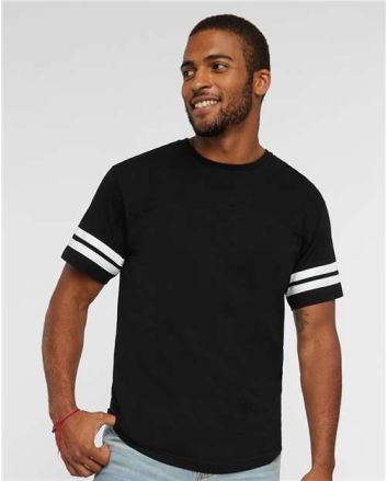LAT Unisex Football Fine Jersey Tee 6937