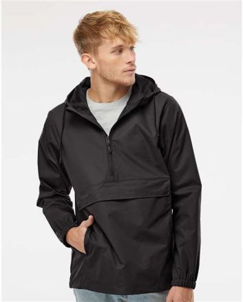 Independent Trading Co. Men's Nylon Anorak EXP94NAW