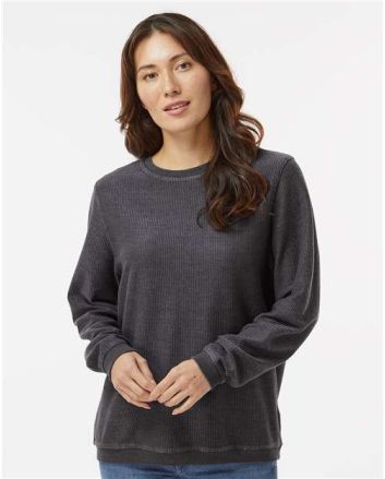 Boxercraft Unisex Corded Crewneck Sweatshirt D02