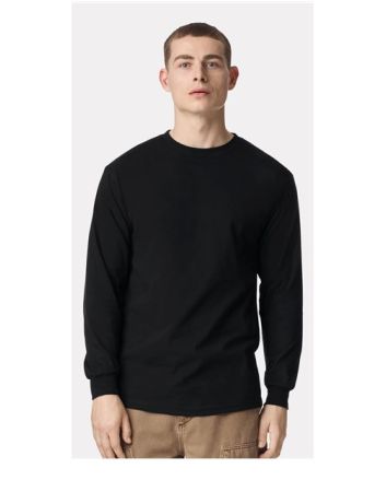 American Apparel Unisex Heavyweight Cotton Long Sleeve Tee 1304