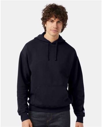 Champion Unisex Garment-Dyed Hooded Sweatshirt CD450