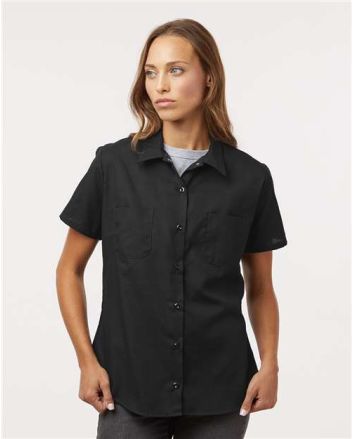 Dickies Women's Industrial Short Sleeve Work Shirt 5350R