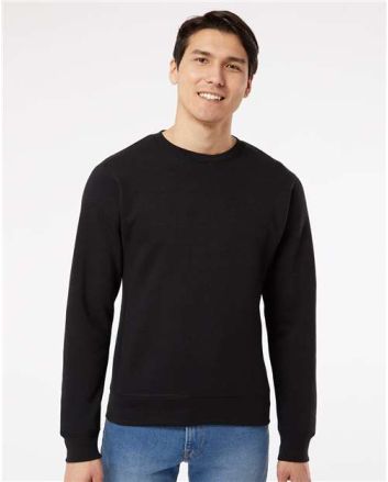J. America Unisex Triblend Fleece Crewneck Sweatshirt 8870J